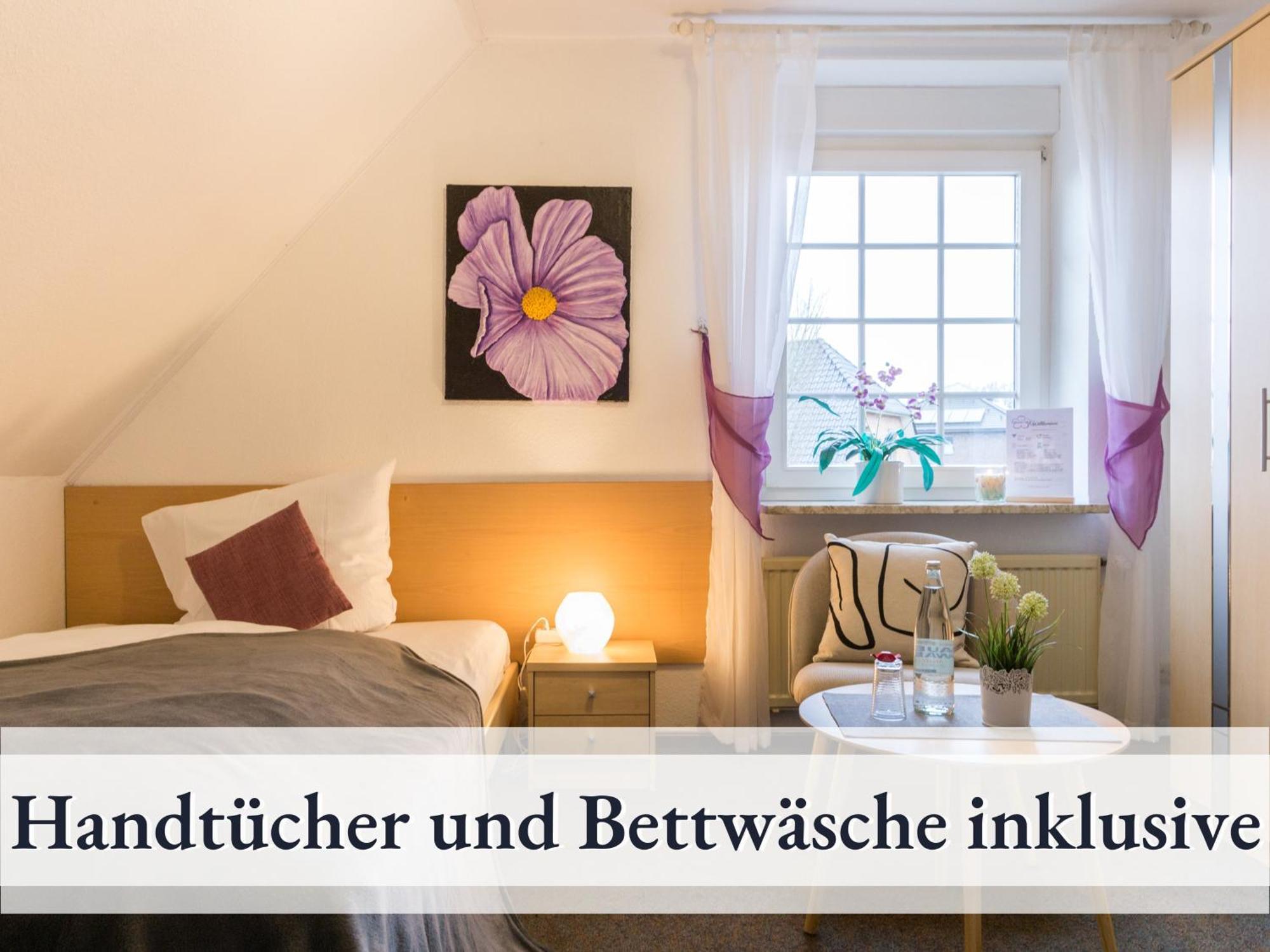 Blumenvilla - 15 Minuten Bis Zum Heide Park, Haustiere Willkommen, Sauna Im Gebaeude Schneverdingen Luaran gambar